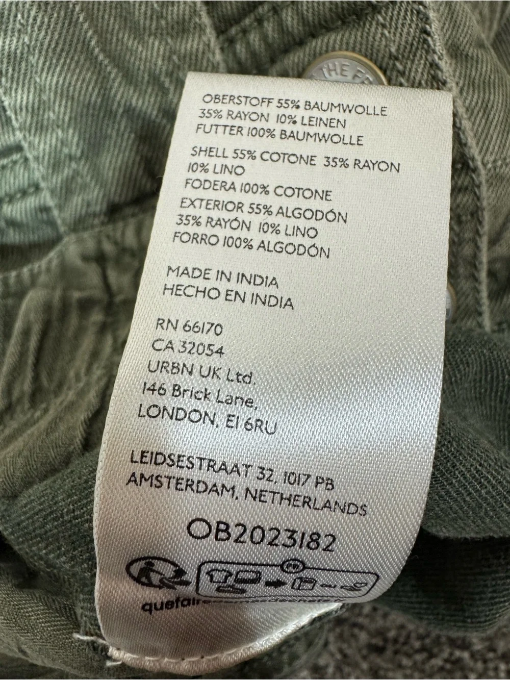 Free People Felix tapered baggy overalls dusty olive size XS D